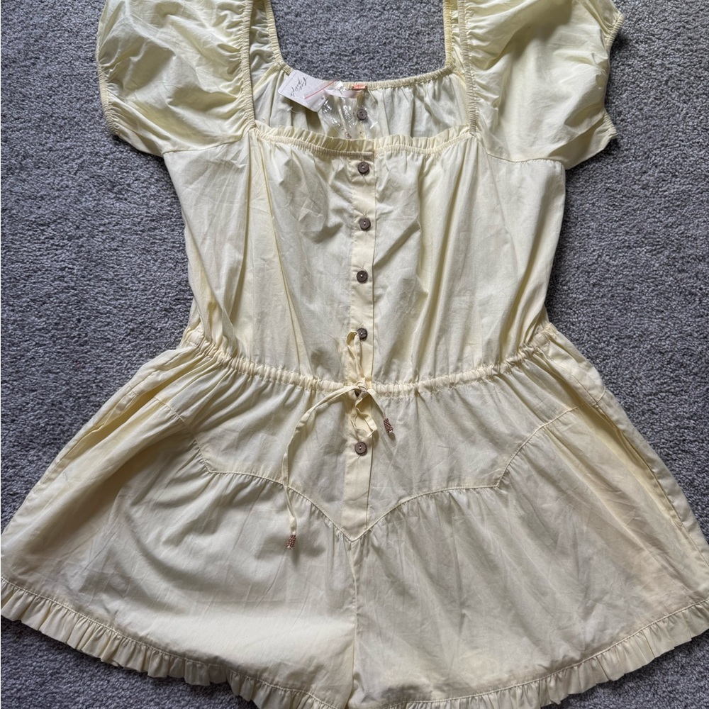 New Free People Sight For Sore Eyes Romper